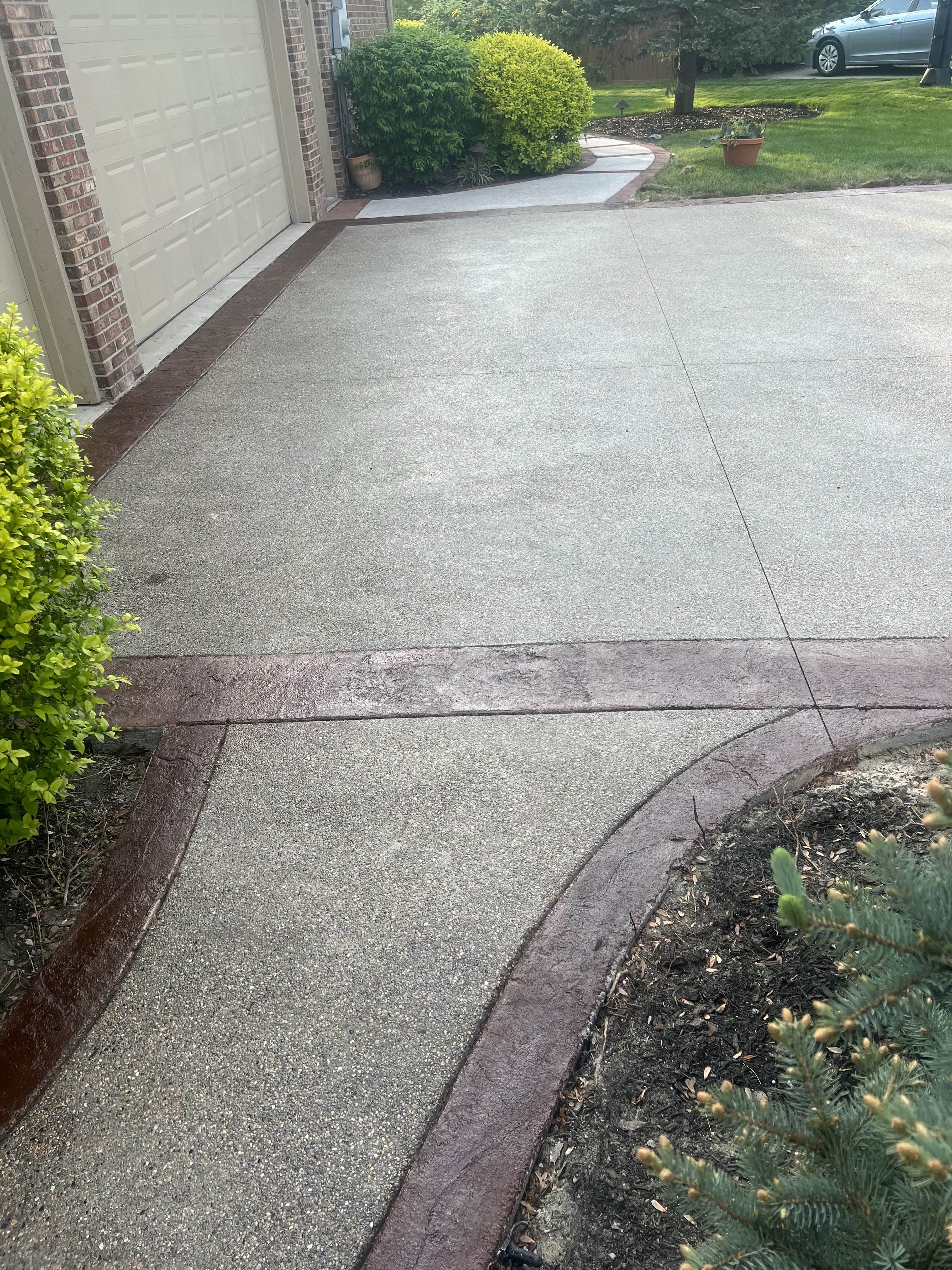 Exposed Aggregate Driveway