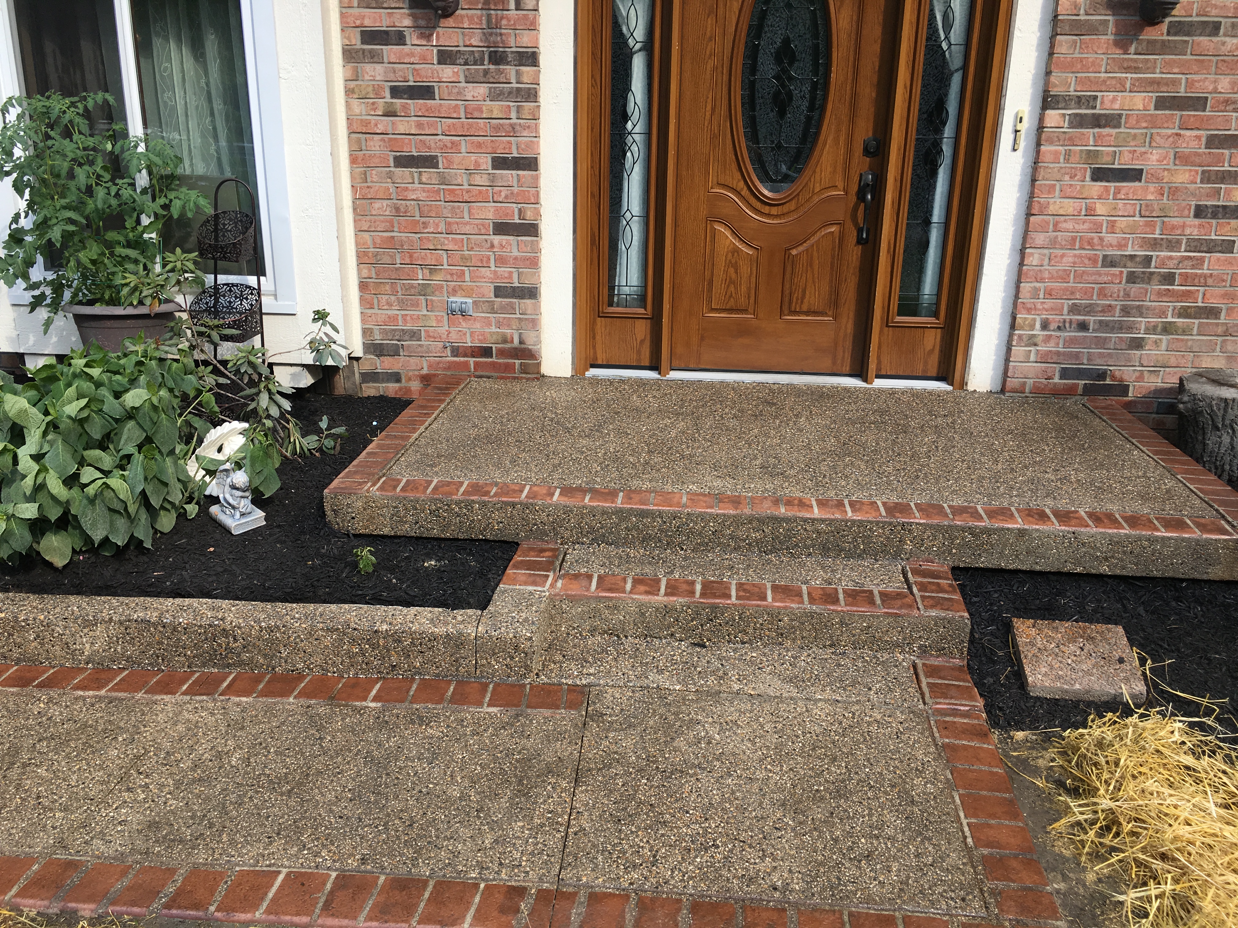 Exposed Aggregate Patio