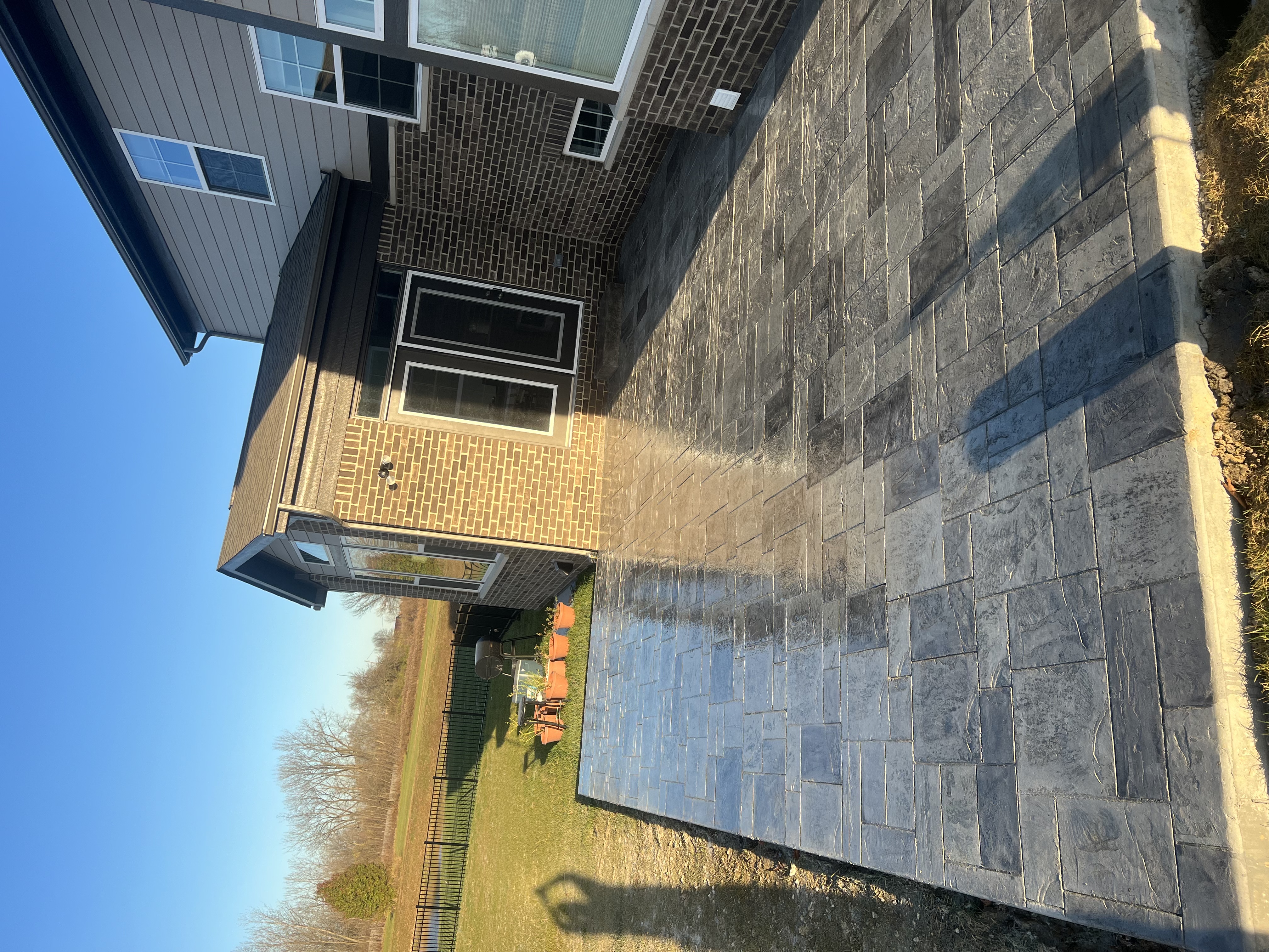 Stamped Concrete Patio
