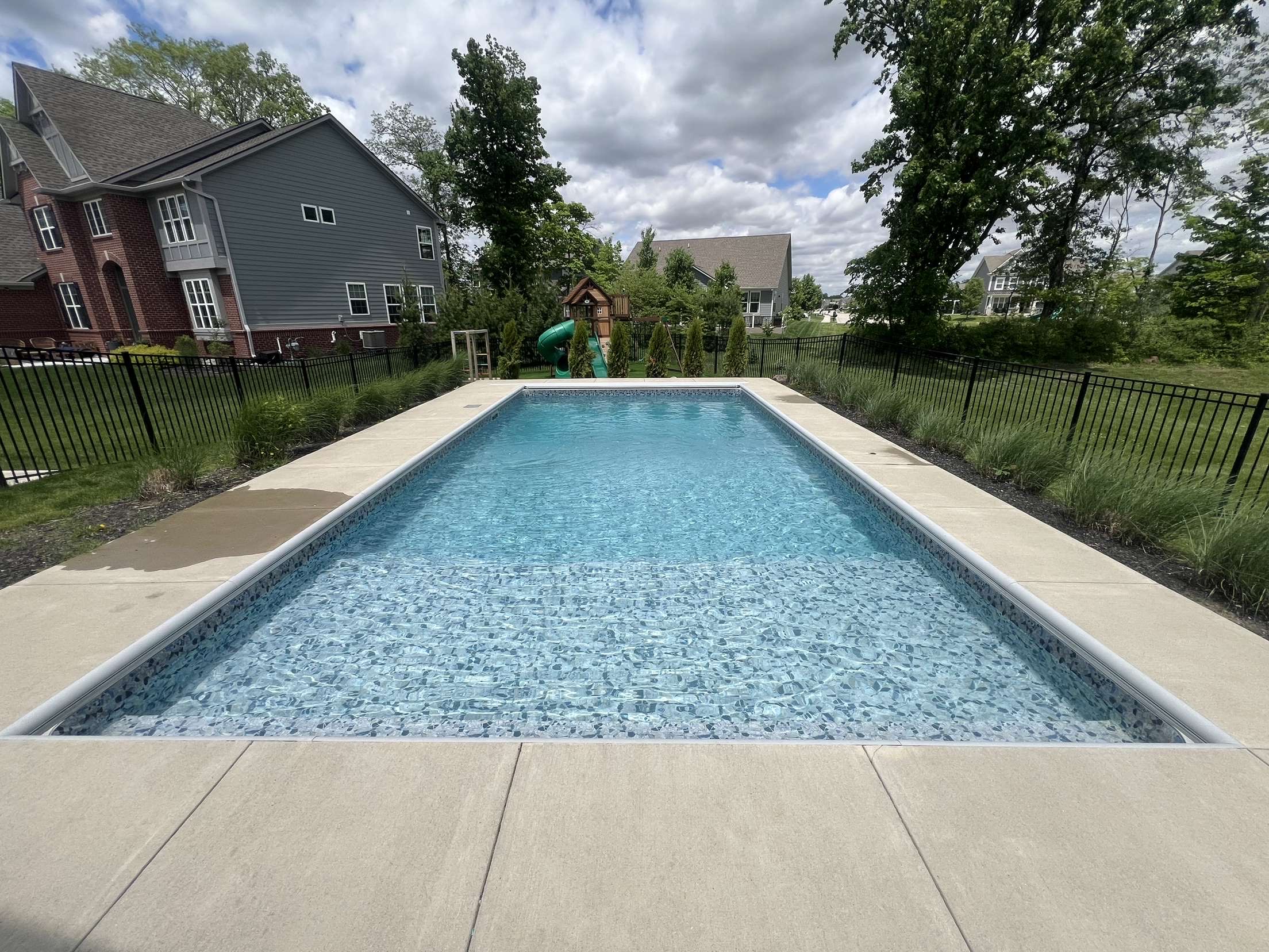 Concrete Pool Deck Example
