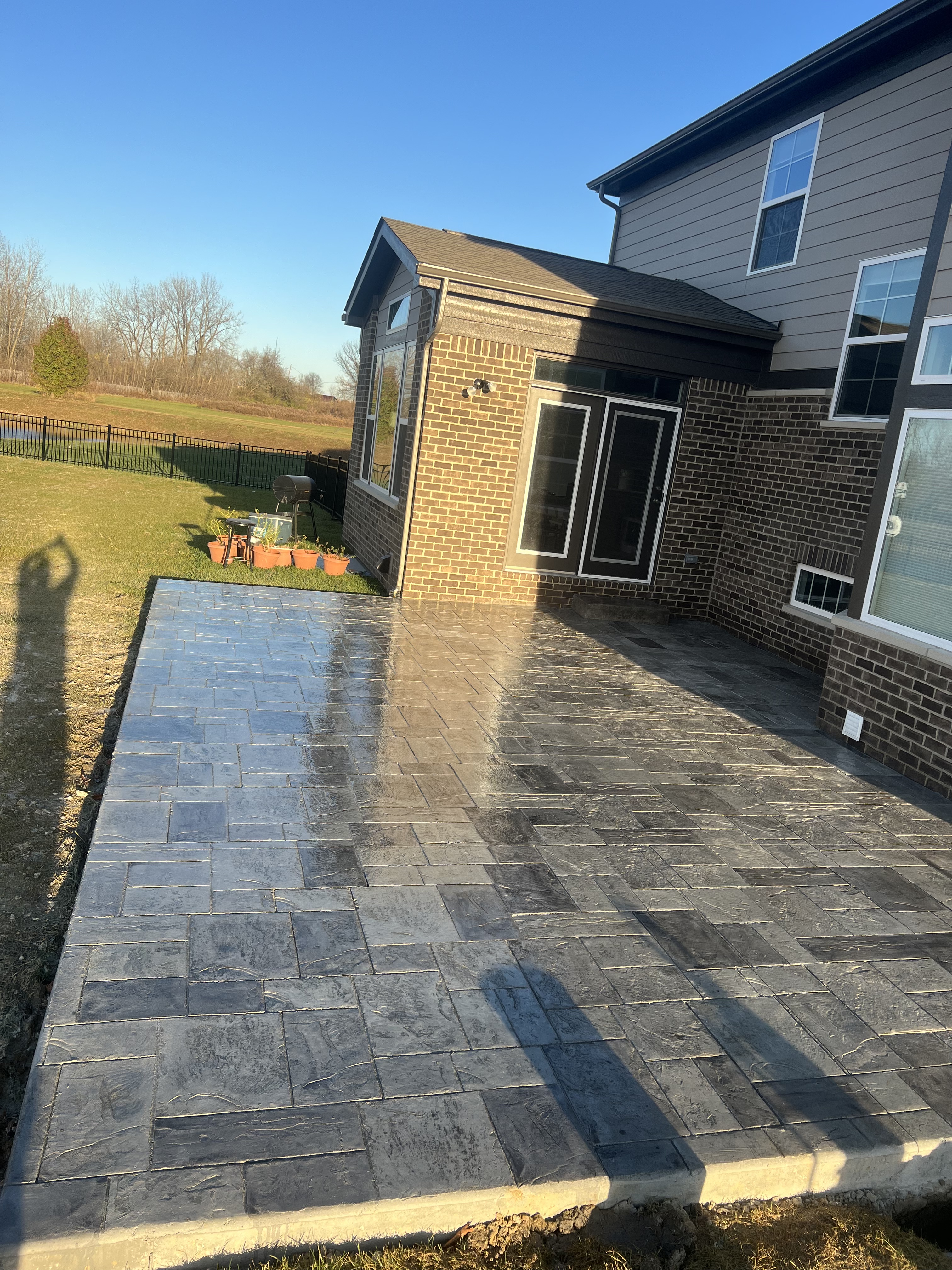 Paver Installation Example