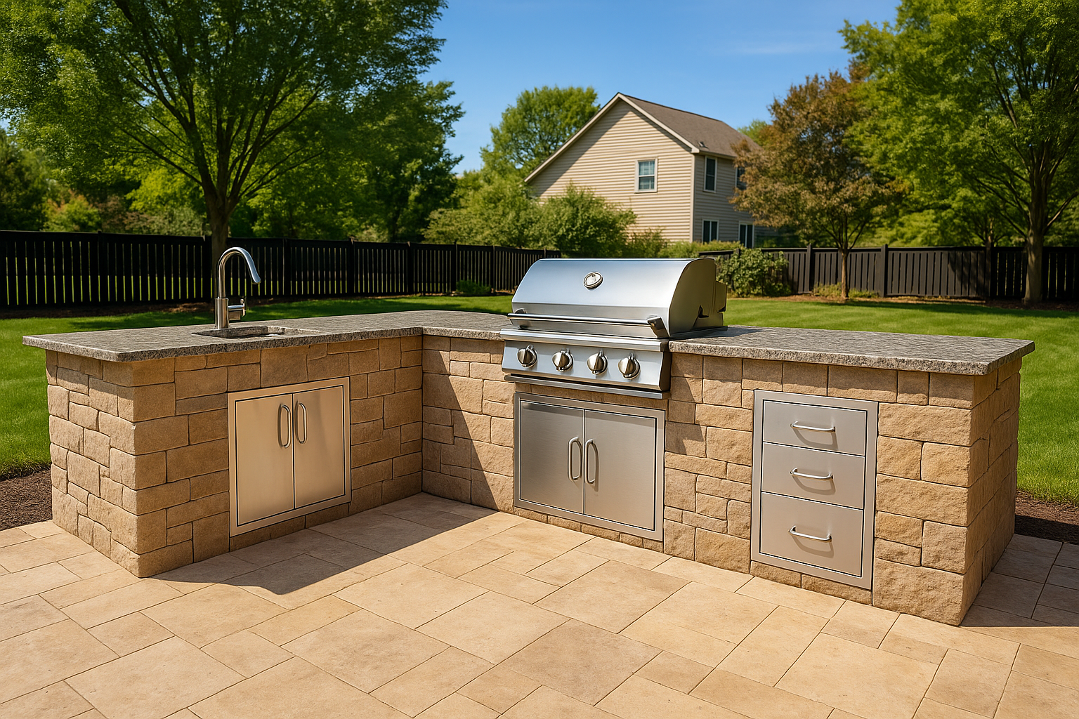 Grill Island Example